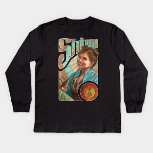 Firefly: Shiny Kaylee Kids Long Sleeve T-Shirt